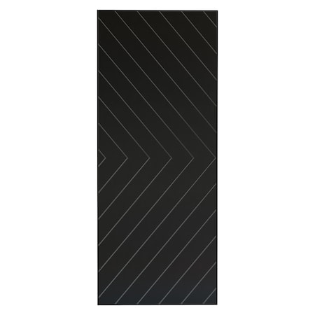 Renin Sherwood 42 in. x 88 in. Extra Tall Arrow Design Barn Door Slab AW135W11CA1CAE42088